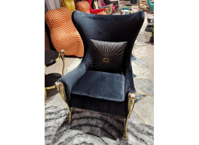 Luxury Armchair Couch Upholstery Furniture Single Seater Couches Sofa Wing Chair