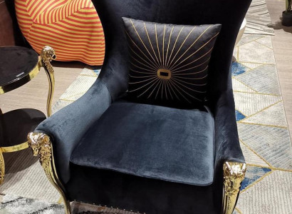 Luxury Armchair Couch Upholstery Furniture Single Seater Couches Sofa Wing Chair