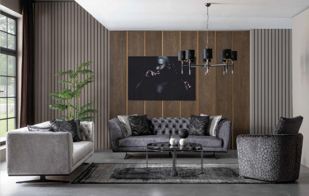 Luxury Sofa set Sofa Suite Sofas 331 Seat Armchair Fabric Modern Design