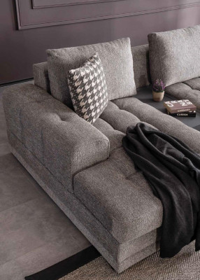 Corner sofa U-shape Sofa Luxury Sofas Living room Modern Fabric Design XXL new