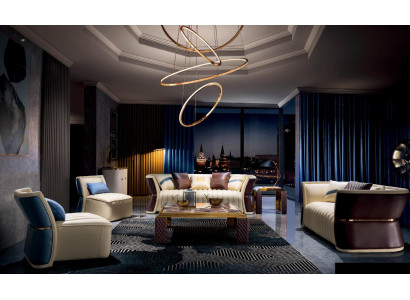 Living room Set Sofa set Couch Suite 3+2+1+1 designer sofa