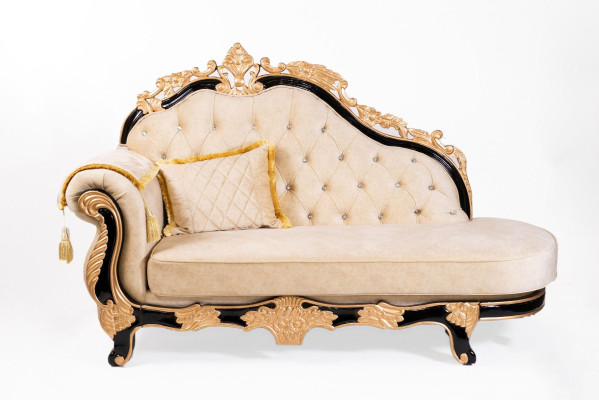 Classic Chesterfield Couch Baroque Style Sofa Set Group Couches 3 Pieces