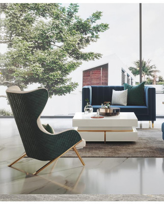 Armchair Single Seater Chair Hotel Relax Furniture Law Firm Reception Furnishings