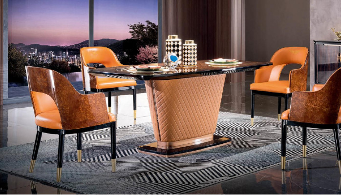 Dining Room Living Complete Set Suite Lehn Chair 6x Chairs Upholstery new