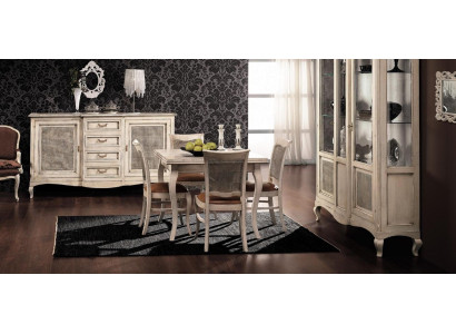 Table Dining table Antique Style Solid wood Furniture Italian Wood Tables