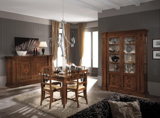 Italian Dining Tables Table Wood Tables Furniture Dining table Antique Style Solid wood