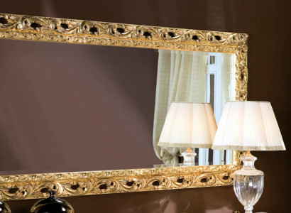 Italian Classic r Designer Mirror Furniture Wall mirror Wood Gold Furniture new