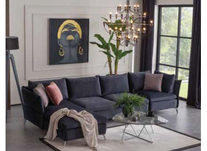 Corner sofa Couch Upholstery Furniture Living room Furnishings Living landscape new