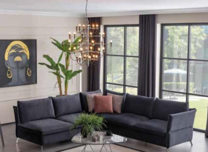 Corner sofa L-shape Sofa Living room Sofas Modern Design Luxury Fabric Furniture