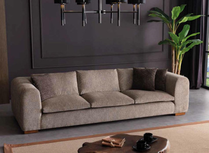 Big Sofa Couch 280cm Furniture Living room Couches Fabric Textile Sofas xxl