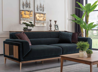 Luxury Three Seater Sofa 3 Seat Furniture Sofas Fabric Couch Fabric Couches new