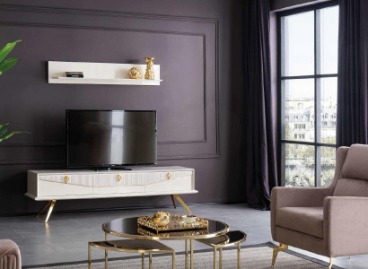 High gloss lowboard TV stand TV cabinet sideboard wall unit living room