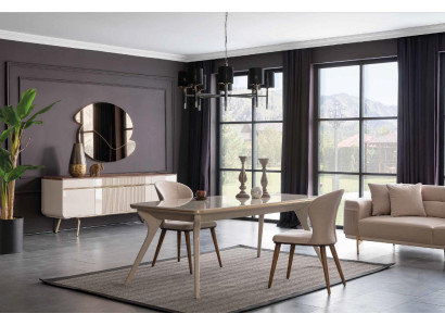Luxury Dining room Table 200x94 Kitchen Modern Tables Wooden Table Furniture