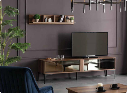TV-cabinet Lowboard Chest of drawers Sideboard tv stand TV Wood Modern Design Table new