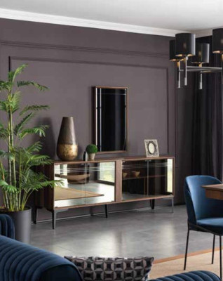 Sideboard Chest of drawers Wardrobe Side Low Board Chests of drawers Design Cabinets Wood