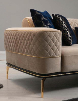Sofa set sofa luxury armchair sofas three seater 3+3+1 seater suite modern