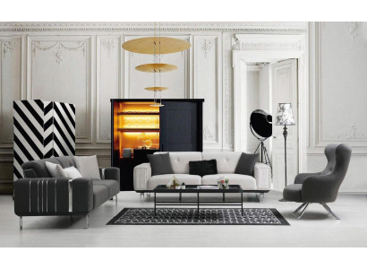 Sofa set Sofa Luxury Couch Set 3+3+1 Seat Sofas Armchair Fabric Design Furniture new
