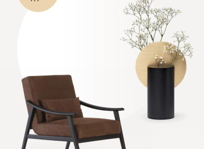 Armchair Single Seater Luxury 1 Seater Padded Fabric Modern Design Textile