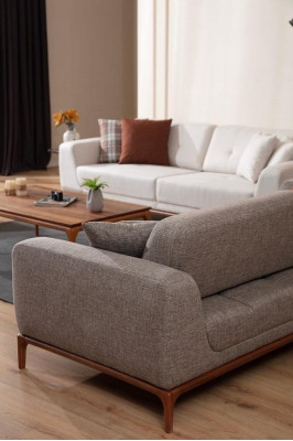 Sofa set sofa luxury 2x sofas 3 seater 1 seater modern 3-piece set modern