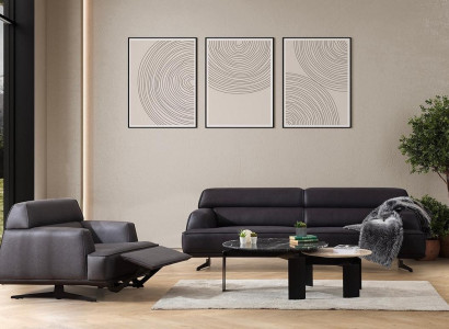 Luxury Sofa set Sofa Suite Sofas 3 1 Seater Armchair Modern Leather new