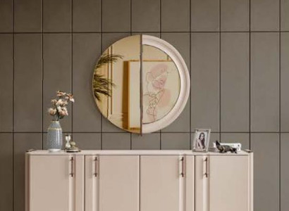 Dining room Luxurious Sideboard Stylish Glass Mirror 2-piece Suite