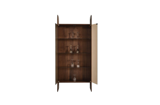 Living room set 4 pieces. Display case TV Lowboard TV Frame Bookcase Modern