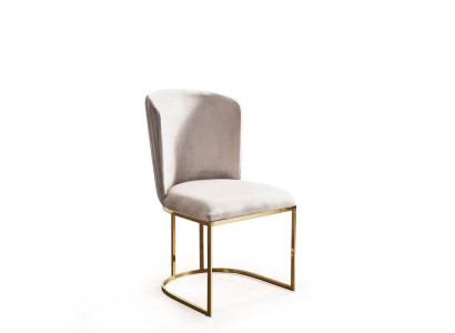 Chair Dining room chair beige kitchen chair armchair luxury modern novelty
