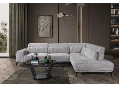 Stylish Corner sofa L-shape Luxury Living room Living landscape Sofas Couches