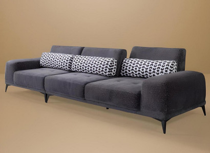 Gray 4-Seater Living room Luxury Couch Modern Couch Upholstery Furniture new