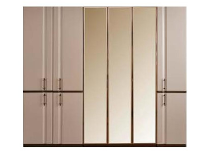 Beige Wardrobe Luxury Wardrobe 6-door Bedroom Wardrobe new
