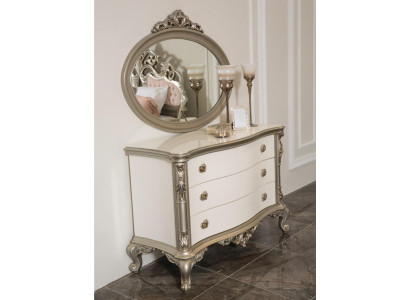 Luxury Chest of drawers Furniture Sideboard Chests of drawers Sideboard with Mirror 2-piece Set new