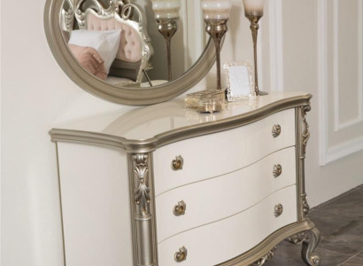 Luxury Chest of drawers Furniture Sideboard Chests of drawers Sideboard with Mirror 2-piece Set new