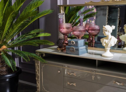 Sideboard with Mirror Living room Design new Furniture Console Sideboard Wood