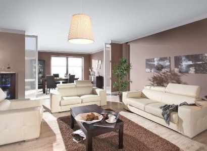 Sofa 3 Seater Design Sofas Upholstery Couches Leather Relax Modern three-seater