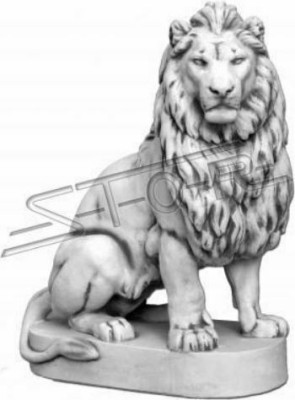 xxl Lion 135cm Garden Sculpture Statue Statues Sculptures Decor Figures