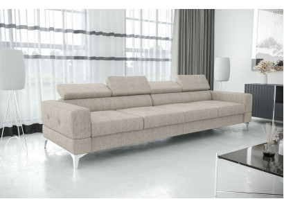 Living room Couch Couches Upholstery Sofas xxl Design Sofa 4 Seater Textile Big new