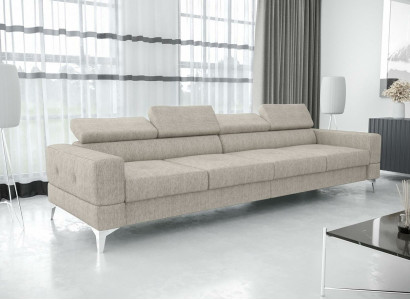 Living room Couch Couches Upholstery Sofas xxl Design Sofa 4 Seater Textile Big new