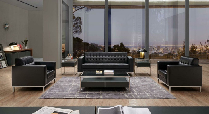 Living room Set Sofa set Couch Suite 3+2+1 Designer sofa Coffee table