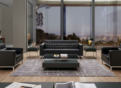 Living room Set Sofa set Couch Suite 3+2+1 Designer sofa Coffee table
