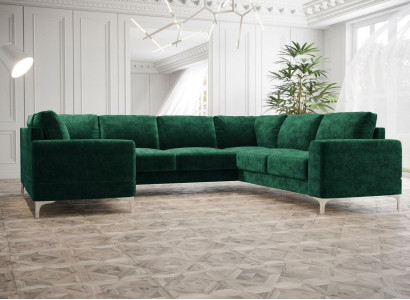 Living landscape upholstered corner sofa couch sofas new living room velvet corner sofa U-shape