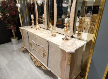Chest of drawers Mirror Wood Furniture Sideboard Chest of drawers Wardrobe Luxury Furniture Wood new