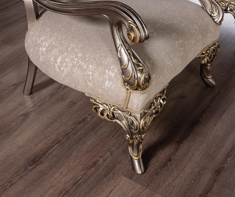 Chesterfield Sofa set with Coffee table Sofa Set Upholstery Furniture 5pcs.
