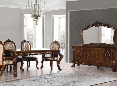 exclusive r Classic r Dining room set with buffet and mirror