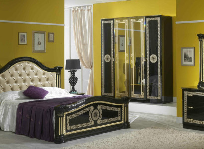 Bedroom Set Style Modern Bed Bedside table Chest of drawers Bed Furniture 6pcs. Group new
