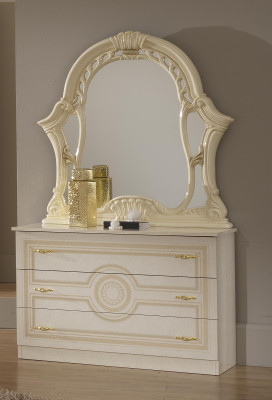 Bedroom Set Design Modern Luxury Bedroom Bed + 2x Bedside table 6 pieces.