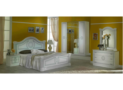 Bedroom Italian Furniture Set Modern Luxury 6-piece. Bed Beds Wardrobe new