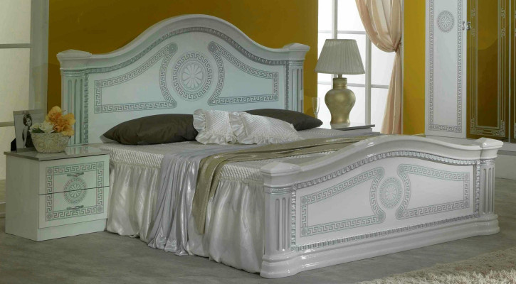Bedroom Italian Furniture Set Modern Luxury 6-piece. Bed Beds Wardrobe new