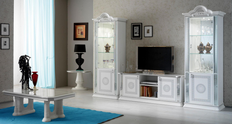 Dining room Complete Suite Table Sideboard Sideboard Coffee table Display case Set new