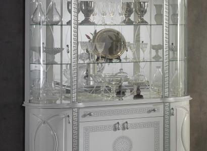 Display case Wood Wardrobe Classic Showcases Wood Cabinets Design Living room Glass