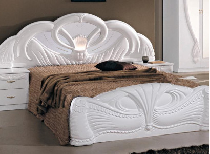 Class Bedroom Set 3-piece Bed Double bed Beds 2x Bedside table Wood 3-piece. new